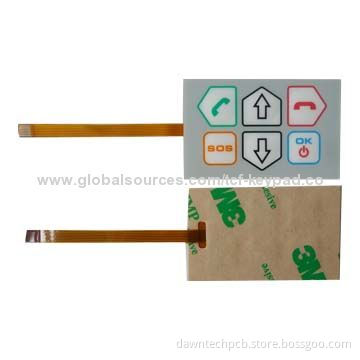 FPC Membrane Keypad with Metal Dome, EL Back-light, OEM Orders Welcome